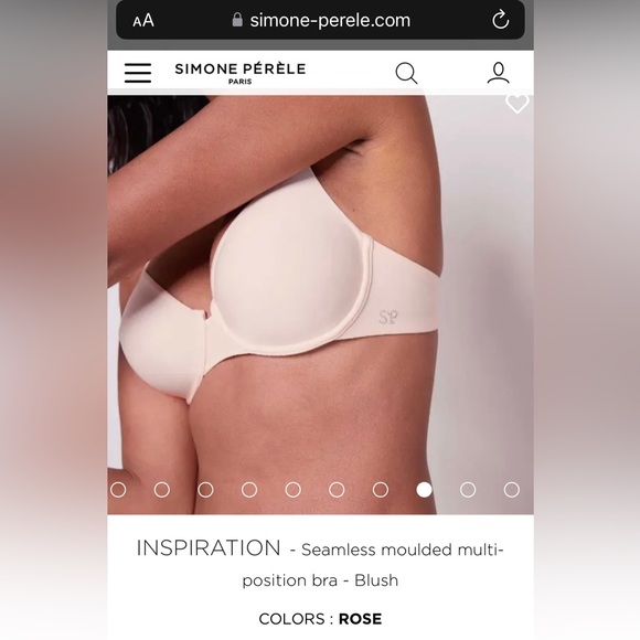 Simone Perele Inspiration Seamless Multi-Position Moulded Cup Bra - Picture 1 of 6
